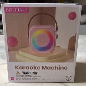 Beilhart Pink Karaoke Machine